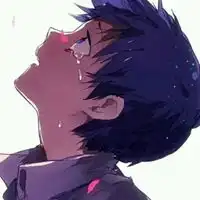 头像二次元男伤感