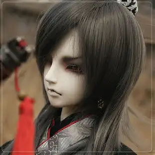 包邮送假发头套眼珠dk3bjdsd娃娃男娃finn古装版双关节