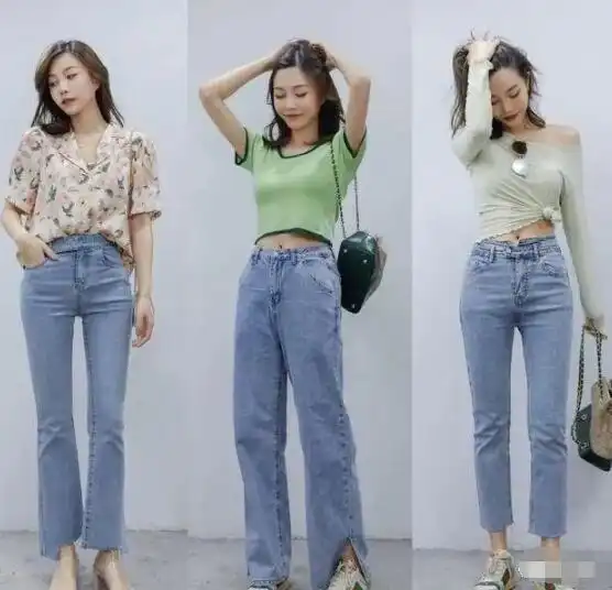 黄色系女生头像大全牛仔