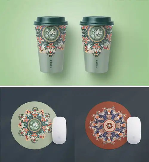 鹿鹿生辉x鹅鹅如意敦煌系列文创周边设计