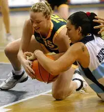 世界女篮锦标赛澳大利亚队85比53胜阿根廷