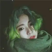 过一个彩色的绚丽人生美美的韩系原宿风美女头像