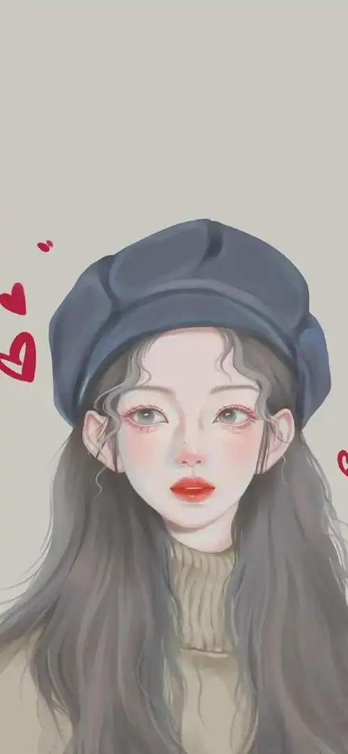 可爱妹纸插画女生头像新风潮来袭