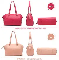 chloden蔻丹旧金山系列欧美头层牛皮鳄鱼纹单肩手提斜挎女包1100010052