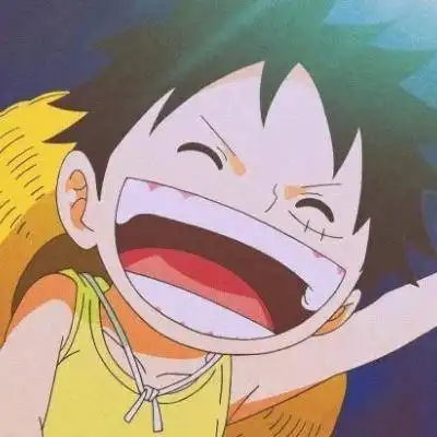 路飞可爱呆萌头像高清图片海贼王路飞搞怪头像照片大全