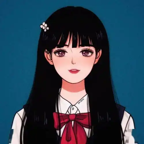闺蜜头像颜色系不是人