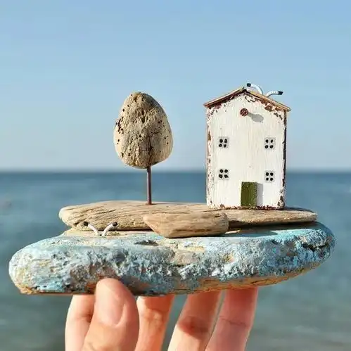 妙手回春,把捡来的枯木改造成治愈系小屋