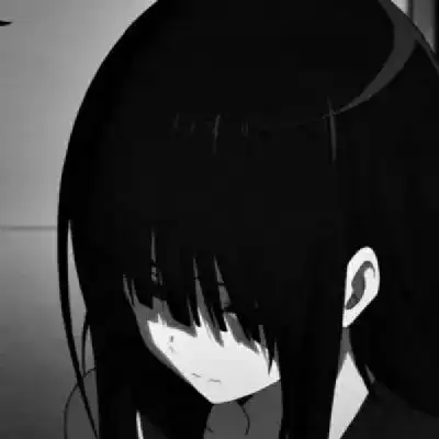 qq丧系头像女动漫伤感