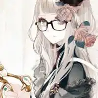 女生头像动漫萌系蝴蝶结的