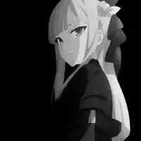 女头像高冷有气质高冷有气质黑白动漫女生头像