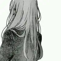 女生头像动漫背影黑色系