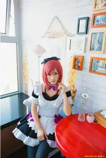萌萌白丝女仆等你回家超赞lovelive萌妹cos图片22游侠图库