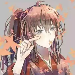 彩绘动漫女生头像