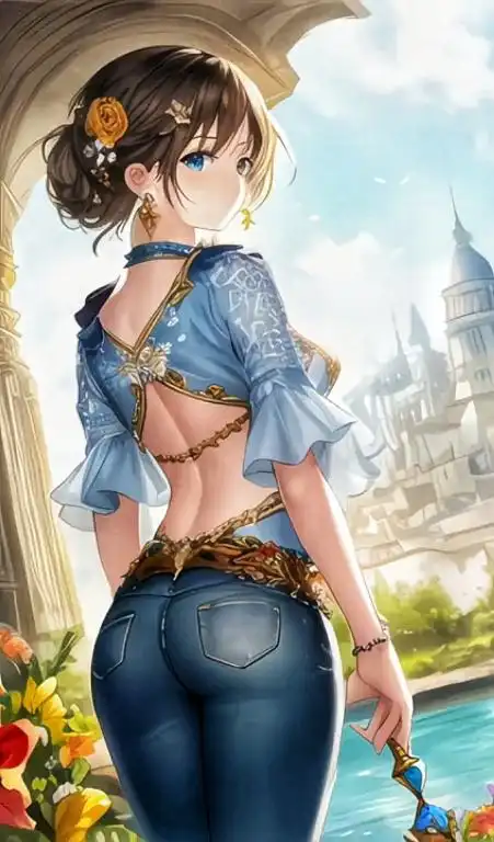 黑白影像,彩色世界系列第十四辑二次元美女