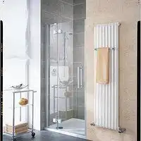 黄色91120平米三居室大气欧式风卫生间淋浴间效果图