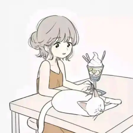 闺蜜头像卡通一对两张情