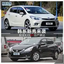 韩国新秀来袭爱卡起亚k3s对比日产骐达