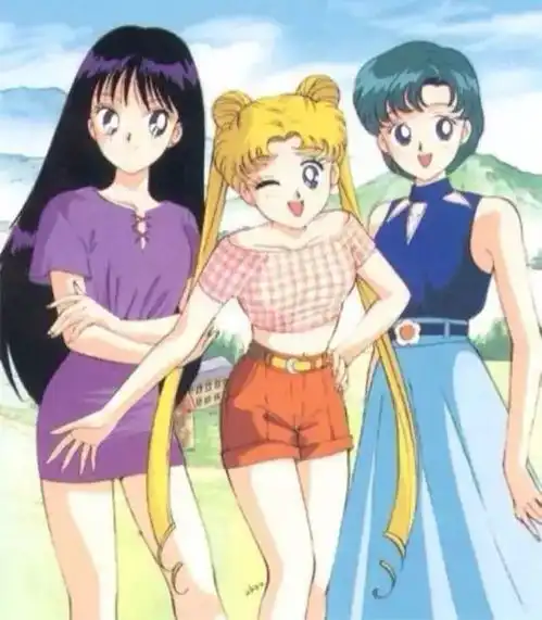 和美少女战士比,现在的白富美根本不算什么