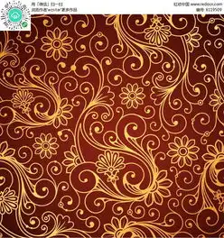 华丽花纹矢量素材eps免费下载编号6119509红动网