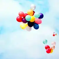 气球个性qq头像孤单升起的气球