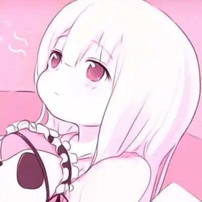 粉色系动漫女头软萌