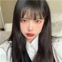 长发韩系女生头像