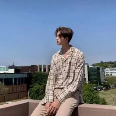 蓝色头像男生高清图片蓝色系帅气有个性