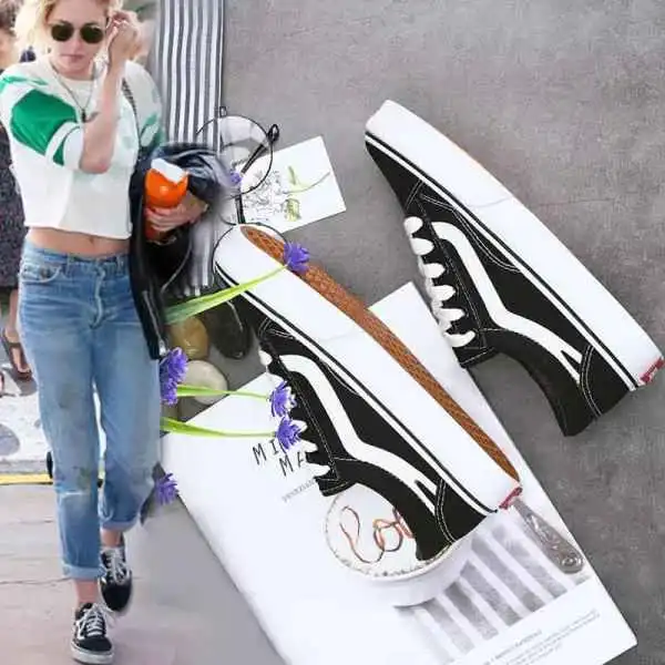 帆布鞋阔腿裤怎么搭配