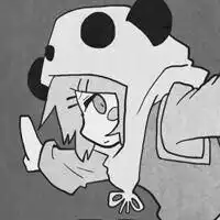 谁有黑白的动漫闺蜜头像