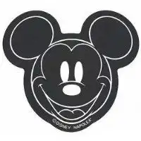 正版迪士尼disney米奇汽车精品系列头像大号防滑垫wd100