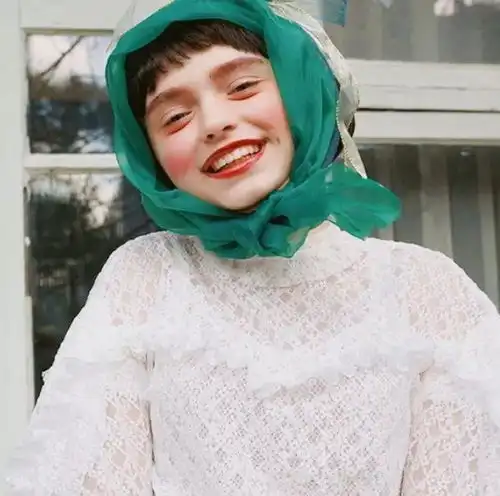 这波绿色系女生头像送给你