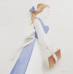 纸雕艺术利用剪纸加拼贴制作可爱的卡通图案