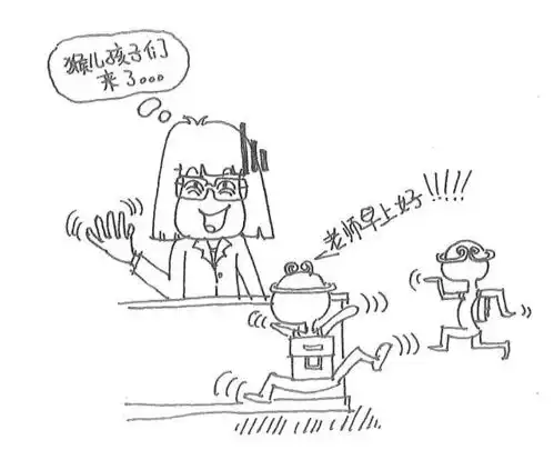 老师卡通头像简笔画教师