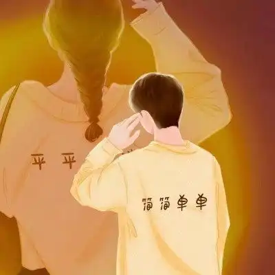 2023最火动漫情侣头像一左一右