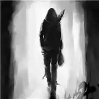 动漫黑白头像男生冷酷背影微信头像图片大全