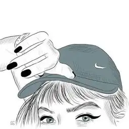 素描头像女生简单可爱最新2018亲爱的我们分手吧我想结婚了