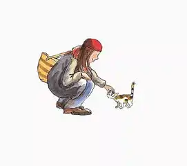 猫系少女头像动漫手绘女