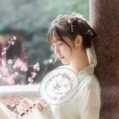 闺蜜头像古风唯美一对姐妹古装头像比较仙气范