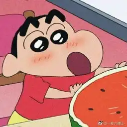 qq萌系情侣头像蜡笔小新