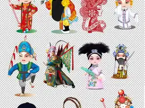 卡通多款京剧戏剧卡通人物海报素材图片模板下载19.70mb办公商务大全生活工作