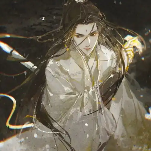 动漫头像古风暖系尚言繁花落,不知秋风起