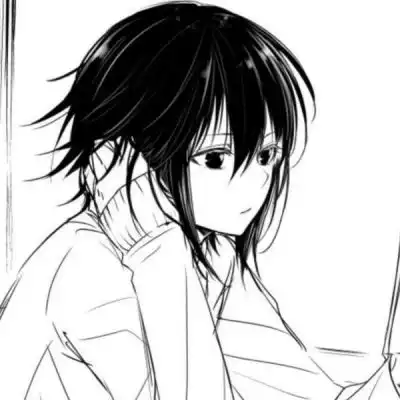 男生黑白灰色头像