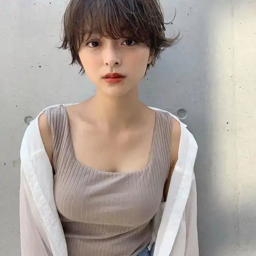 纯欲日系短发日本小姐姐就硬撩iamkao