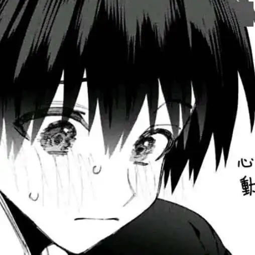 头像图片男生黑色系动漫