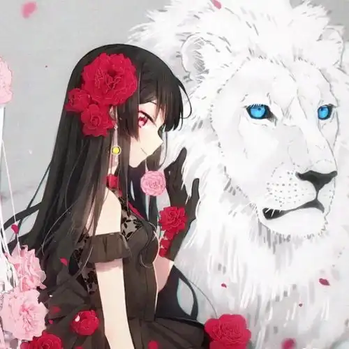 黑色系闺蜜头像二人银龙