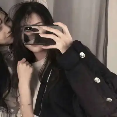 女生个性闺蜜头像,一个人一张两张一对的