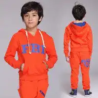 橙色衣服外国小孩微信头像微信头像图片大全