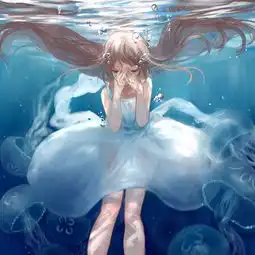 动漫女生哭泣头像