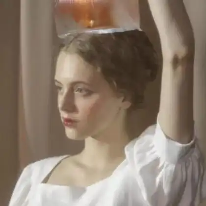 2020欧美女生头像,看上去很酷很冷静的样子