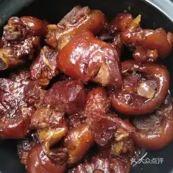 招月农家小吃店的红烧猪蹄好不好吃用户评价口味怎么样歙县美食红烧猪蹄实拍图片大众点评